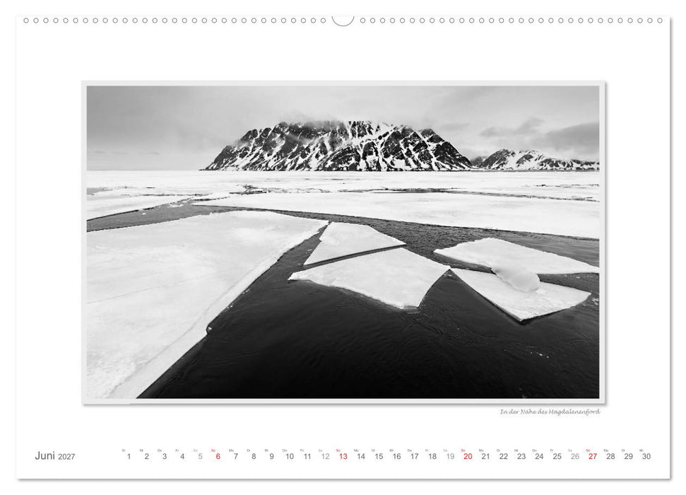 Spitzbergen Svalbard (CALVENDO Wandkalender 2027)