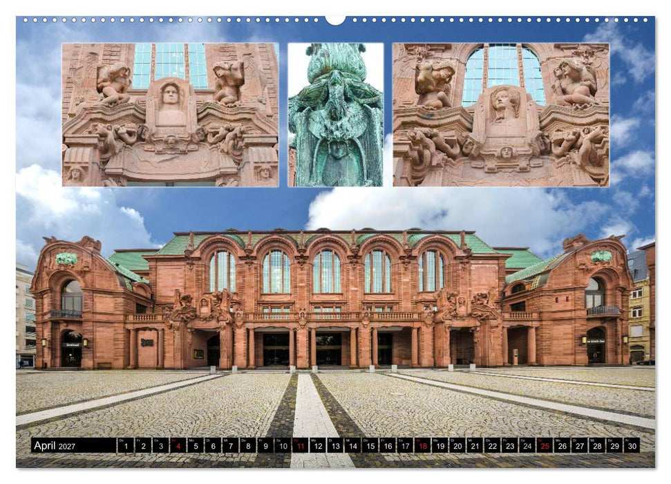 Mannheim ist Schön! (CALVENDO Premium Wandkalender 2027)