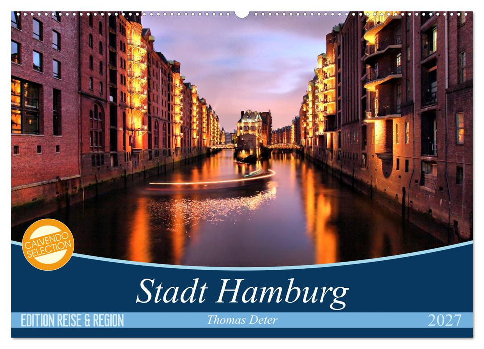 Stadt Hamburg (CALVENDO Wandkalender 2027)