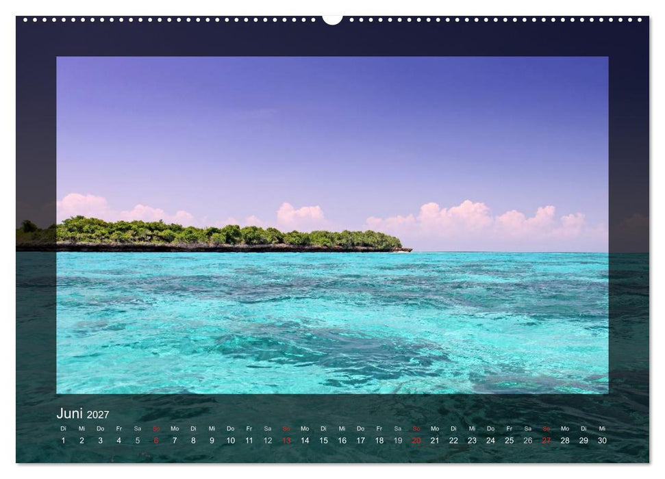 Sansibar (CALVENDO Premium Wandkalender 2027)