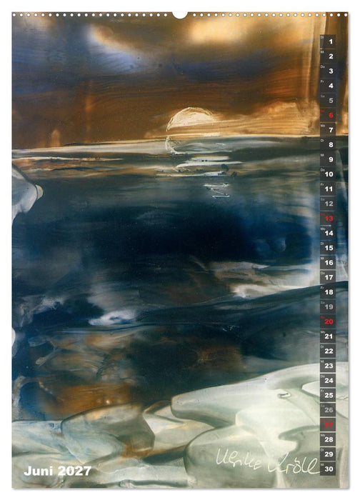 Encaustic-Malerei Kunstkalender 2027 (CALVENDO Premium Wandkalender 2027)