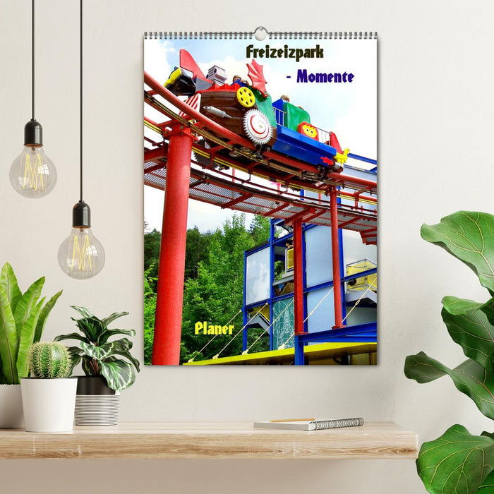 Freizeitparkmomente / Planer (CALVENDO Wandkalender 2027)