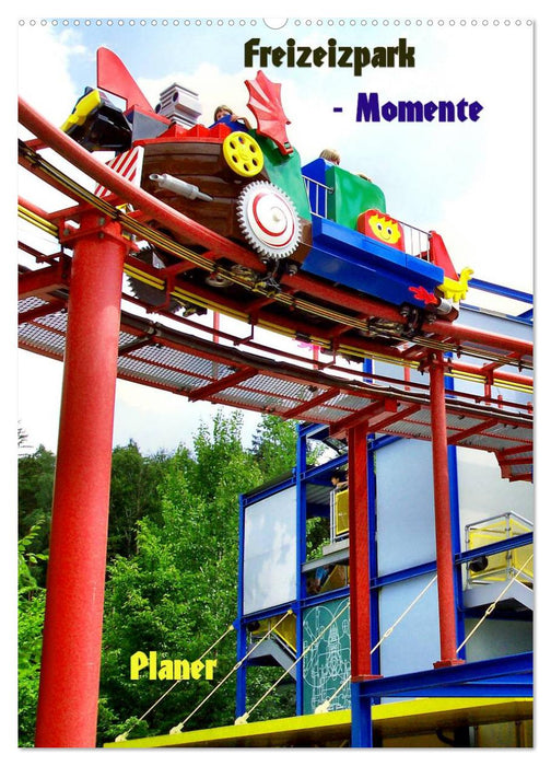 Freizeitparkmomente / Planer (CALVENDO Wandkalender 2027)
