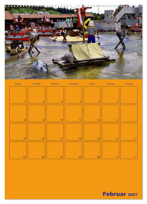 Freizeitparkmomente / Planer (CALVENDO Wandkalender 2027)