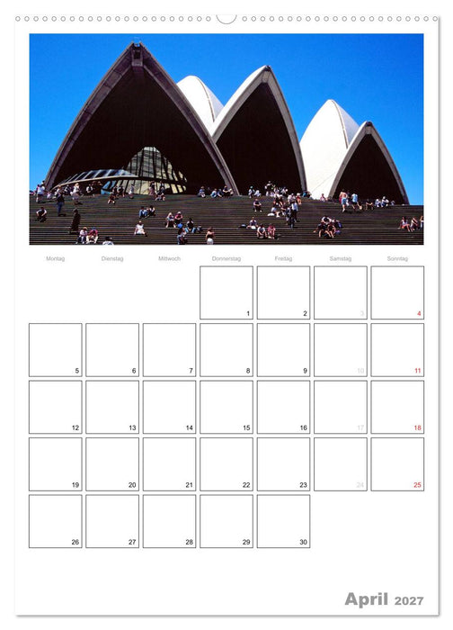 Australien - Terminplaner (CALVENDO Wandkalender 2027)