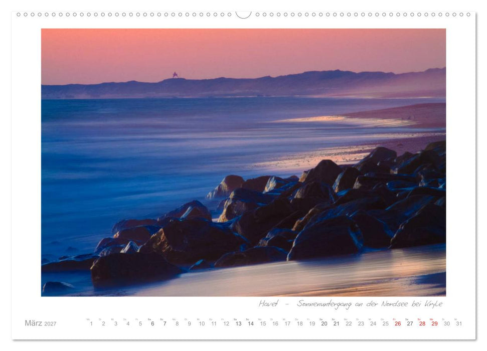 Sehnsucht Dänemark - Danmark (CALVENDO Premium Wandkalender 2027)