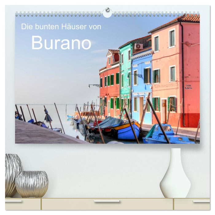 Die bunten Häuser von Burano (CALVENDO Premium Wandkalender 2027)