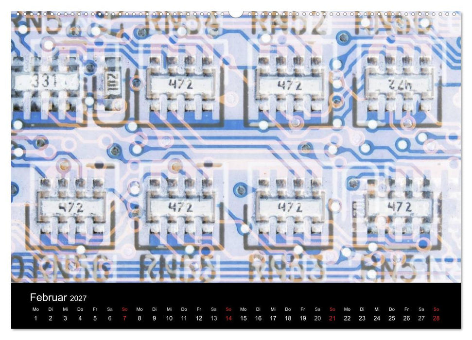 Computer ganz nah (CALVENDO Wandkalender 2027)