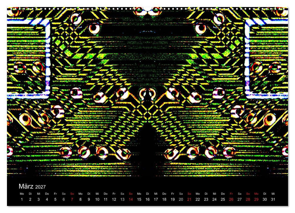 Computer ganz nah (CALVENDO Wandkalender 2027)