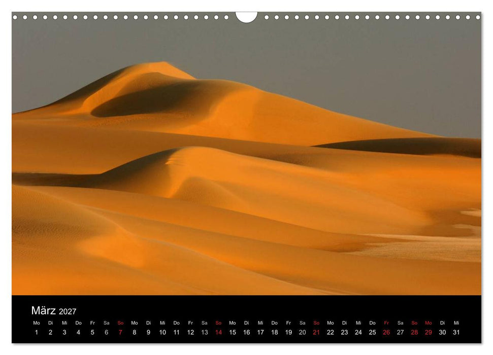 SAHARA (CALVENDO Wandkalender 2027)