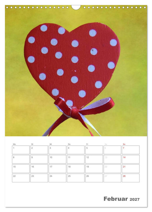 Herzen (CALVENDO Wandkalender 2027)