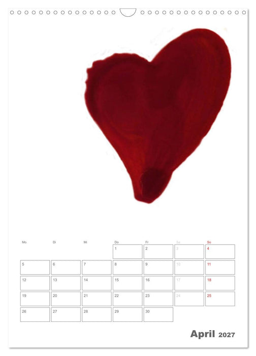 Herzen (CALVENDO Wandkalender 2027)