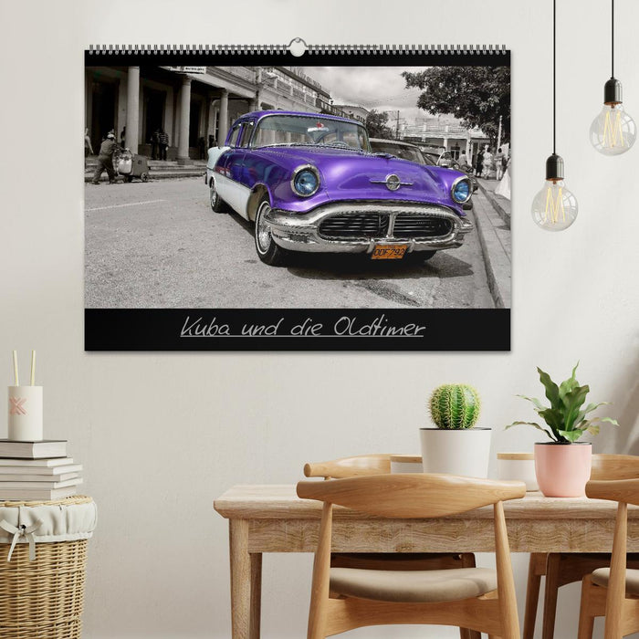 Kuba und die Oldtimer (CALVENDO Wandkalender 2027)