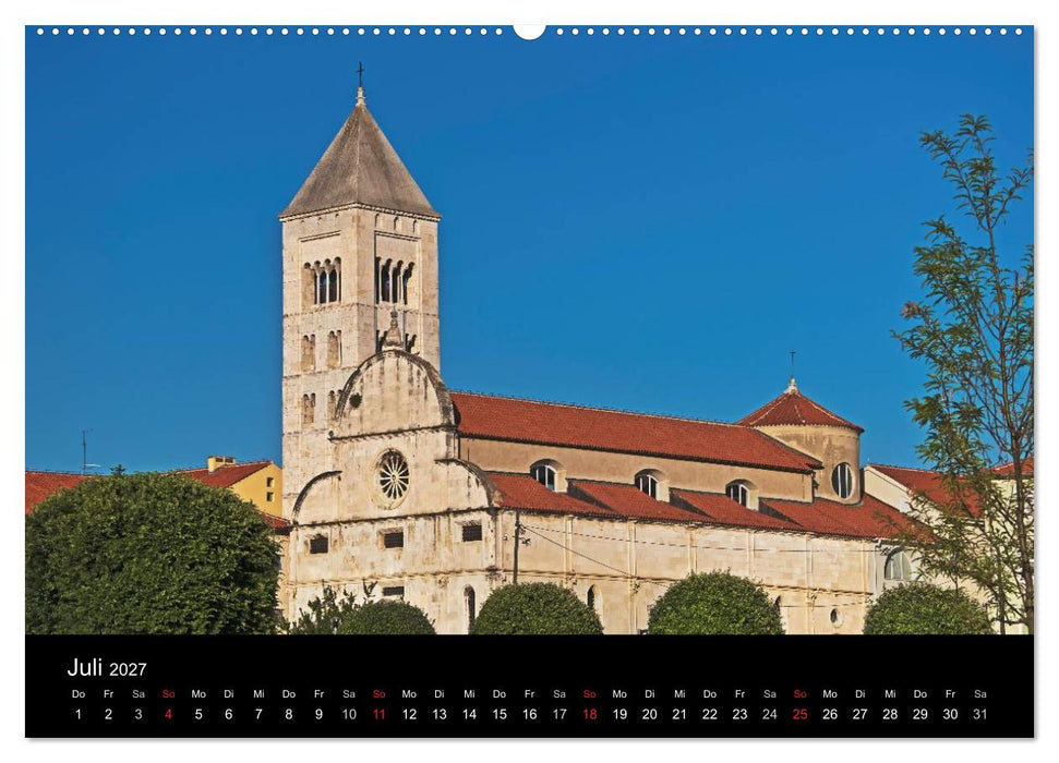 Grüße aus Kroatien (CALVENDO Premium Wandkalender 2027)