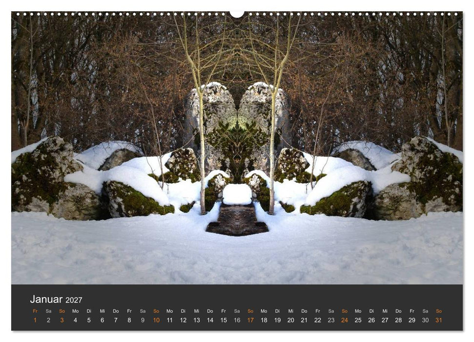 Spiegelwelten - Im Reich der Naturwesen (CALVENDO Wandkalender 2027)