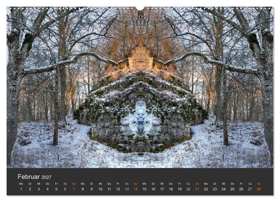 Spiegelwelten - Im Reich der Naturwesen (CALVENDO Wandkalender 2027)