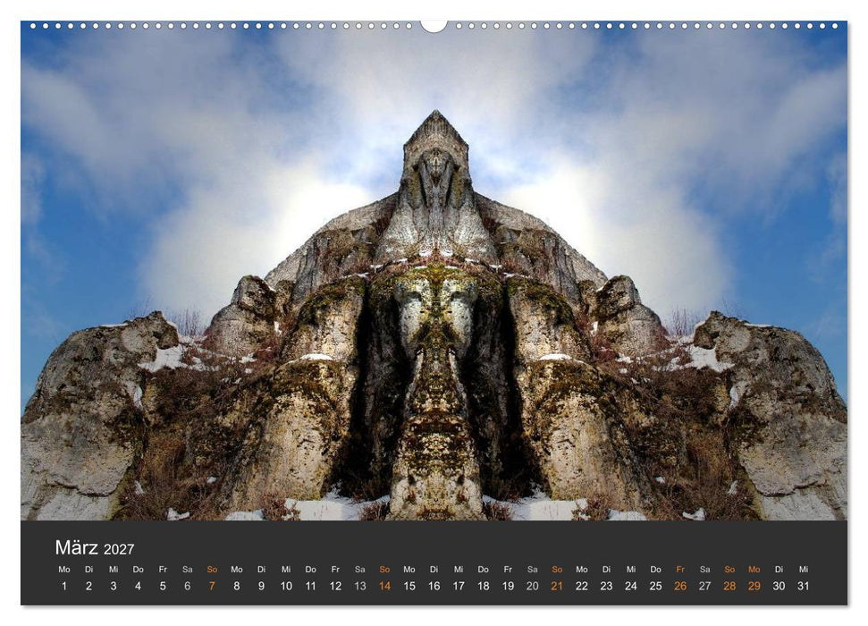 Spiegelwelten - Im Reich der Naturwesen (CALVENDO Wandkalender 2027)
