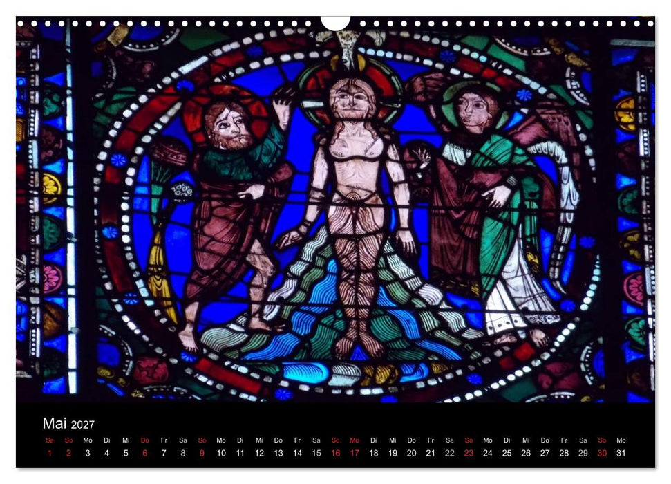 Bilder aus Licht - Notre Dame de Chartres (CALVENDO Wandkalender 2027)