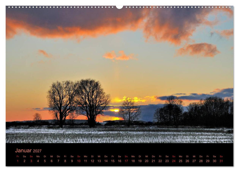 Sonnenuntergang (CALVENDO Premium Wandkalender 2027)