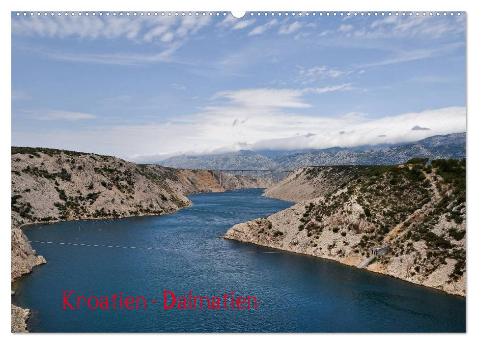Kroatien - Dalmatien (CALVENDO Wandkalender 2027)