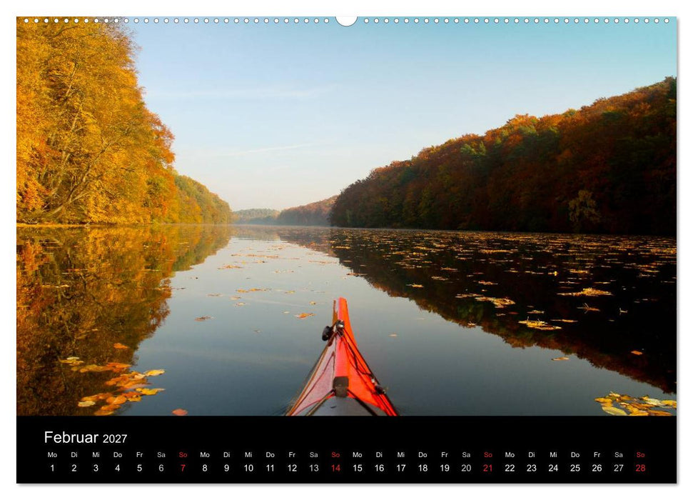 WasserSpiegel Mecklenburgische Seenplatte (CALVENDO Wandkalender 2027)