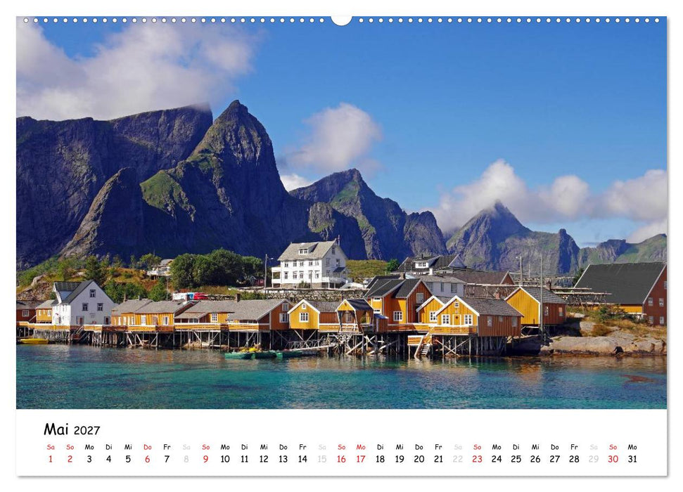Die Lofoten - Magie des Lichtes (CALVENDO Premium Wandkalender 2027)