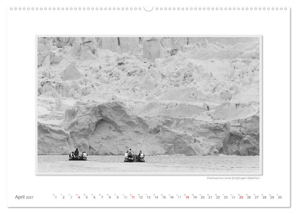Spitzbergen Svalbard (CALVENDO Premium Wandkalender 2027)