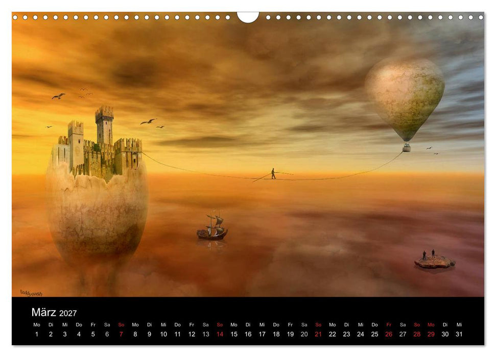 Der Fantasy Kalender (CALVENDO Wandkalender 2027)