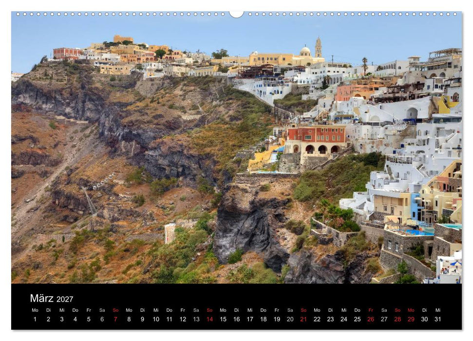Die Kykladen (CALVENDO Wandkalender 2027)