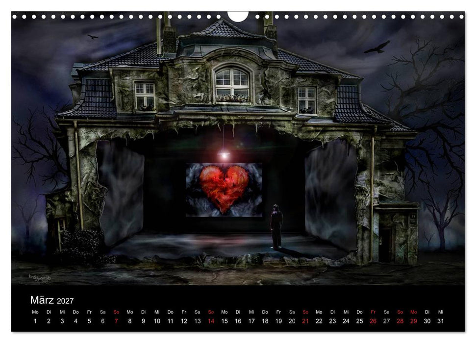 Der Herz Kalender (CALVENDO Wandkalender 2027)