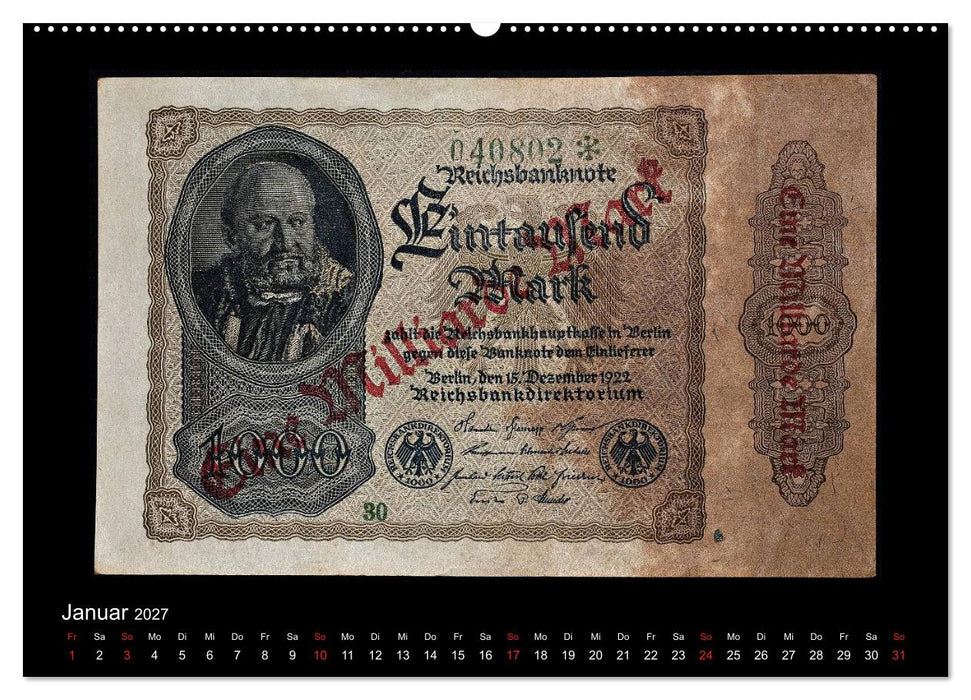 Vergangene Werte (CALVENDO Wandkalender 2027)