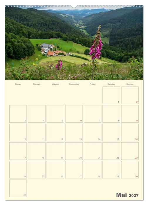Unterwegs im Elsass – Terminplaner (CALVENDO Wandkalender 2027)