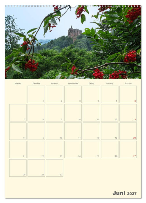 Unterwegs im Elsass – Terminplaner (CALVENDO Wandkalender 2027)