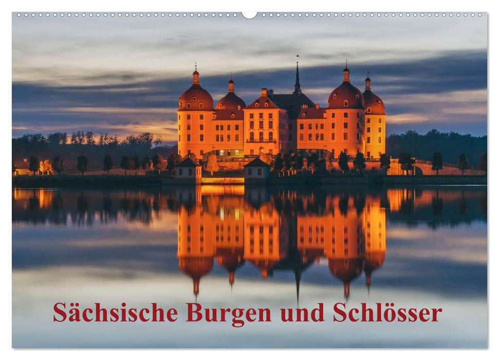 Sächsische Burgen und Schlösser (CALVENDO Wandkalender 2027)