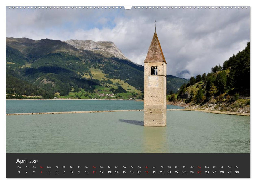Der Vinschgau (CALVENDO Premium Wandkalender 2027)