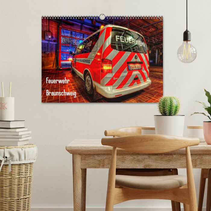 Feuerwehr Braunschweig (CALVENDO Wandkalender 2027)