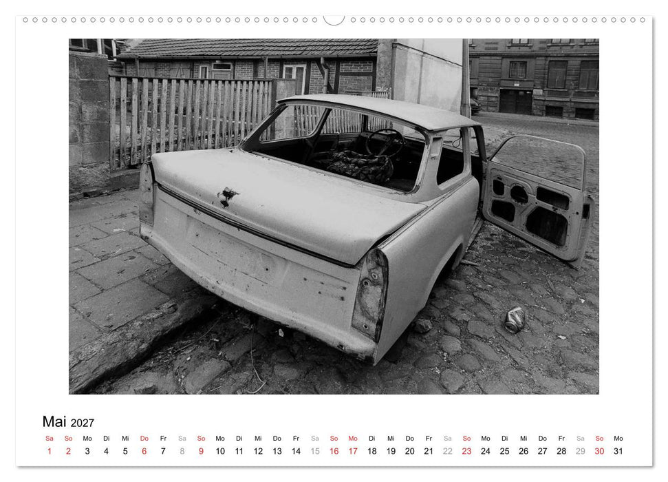 Aus - Zeit der Trabanten (CALVENDO Wandkalender 2027)