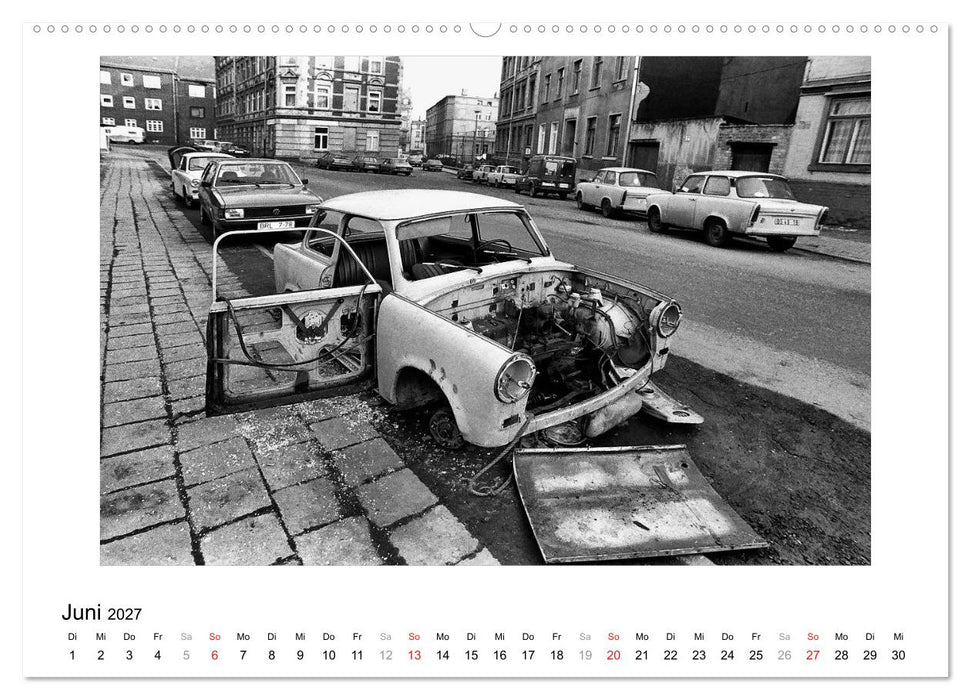 Aus - Zeit der Trabanten (CALVENDO Wandkalender 2027)
