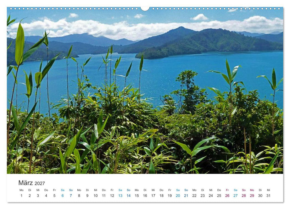 Vielfalt Neuseeland (CALVENDO Wandkalender 2027)