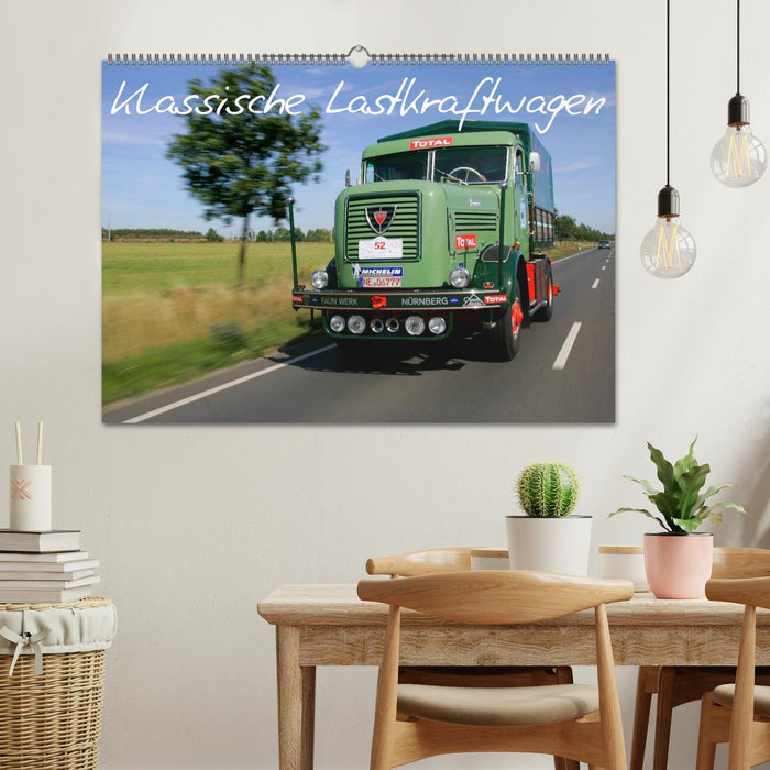 Klassische Lastkraftwagen (CALVENDO Wandkalender 2027)