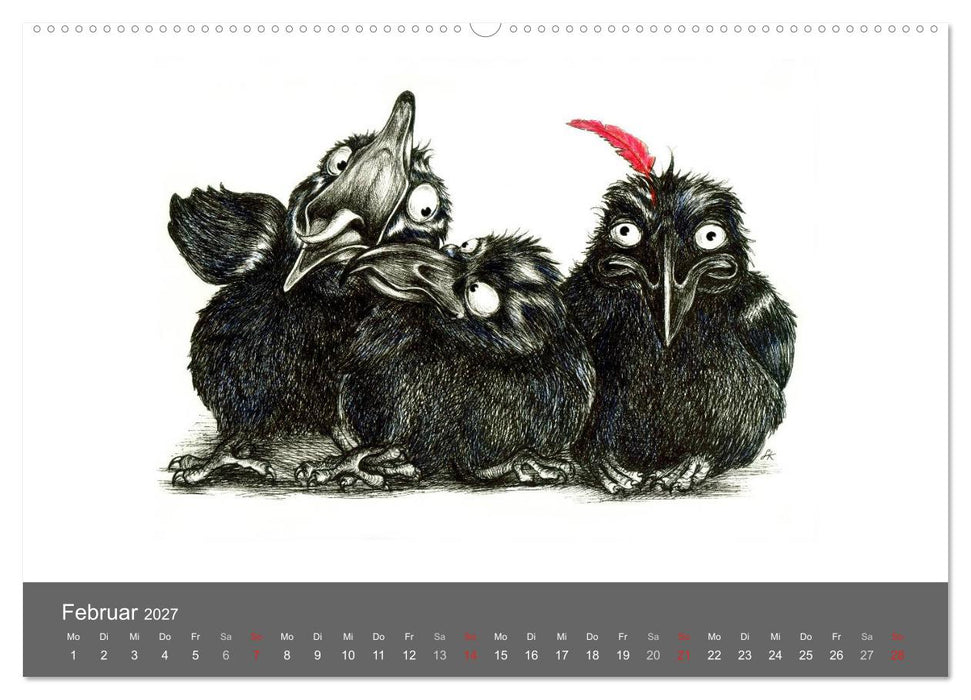 owls & friends 2027 (CALVENDO Wandkalender 2027)