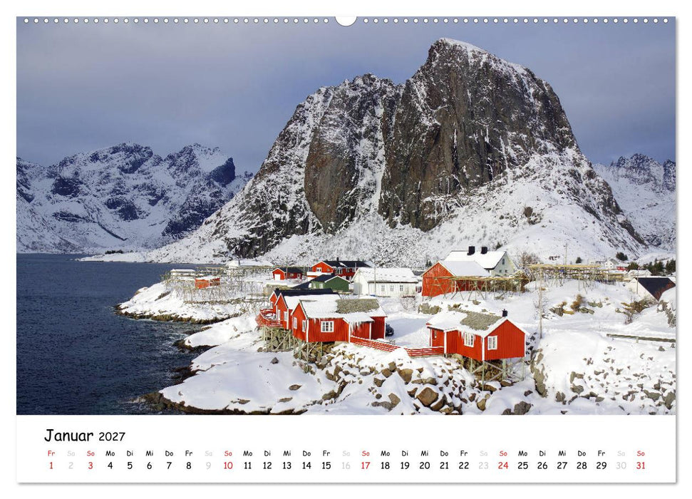 Die Lofoten - Magie des Lichtes (CALVENDO Wandkalender 2027)