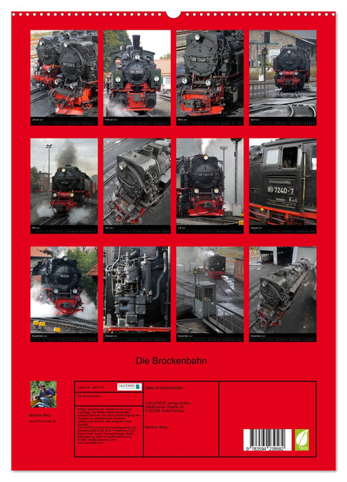 Die Brockenbahn (CALVENDO Premium Wandkalender 2027)