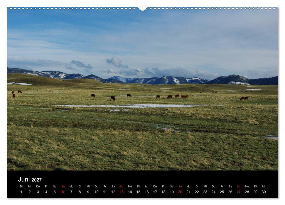 Montana! (CALVENDO Wandkalender 2027)