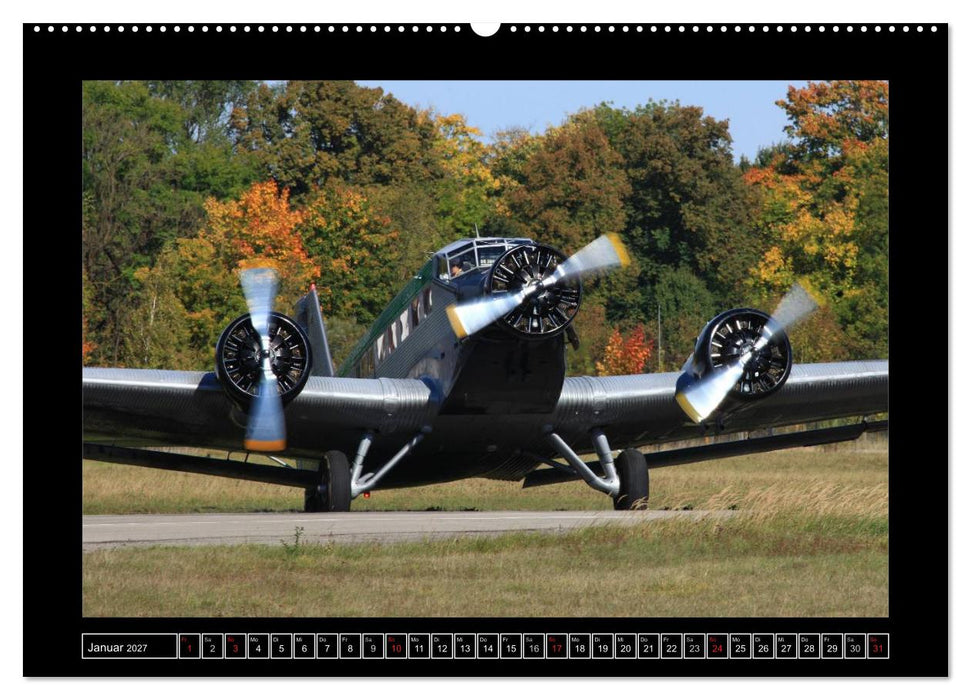 JU-AIR Ju-52 (CALVENDO Wandkalender 2027)