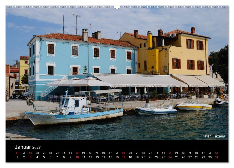 ISTRIEN - Die Perle Kroatiens (CALVENDO Wandkalender 2027)