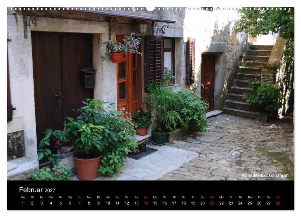 ISTRIEN - Die Perle Kroatiens (CALVENDO Wandkalender 2027)