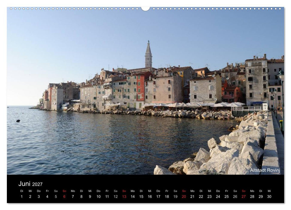 ISTRIEN - Die Perle Kroatiens (CALVENDO Wandkalender 2027)