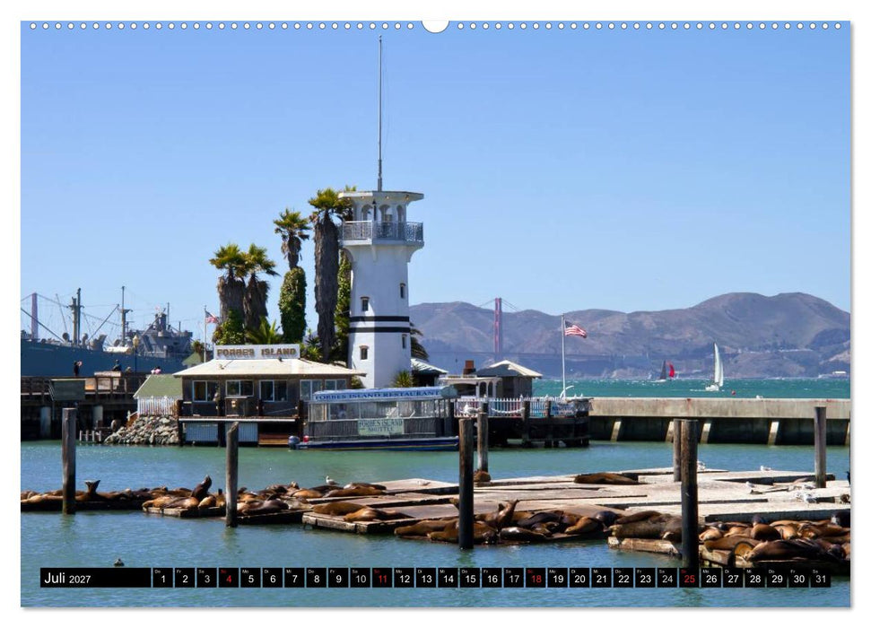 San Francisco - Traumstadt in Kalifornien (CALVENDO Premium Wandkalender 2027)