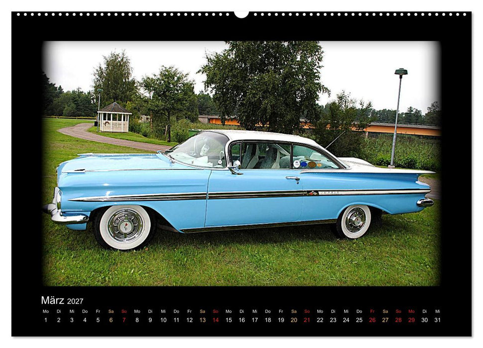 Chevrolet eine amerikanische Legende (CALVENDO Wandkalender 2027)